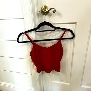 Women’s small red tiny Tanktop